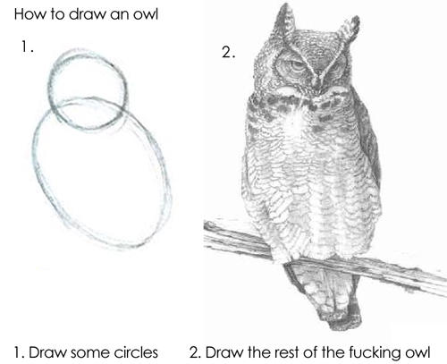 How to Draw an Owl.